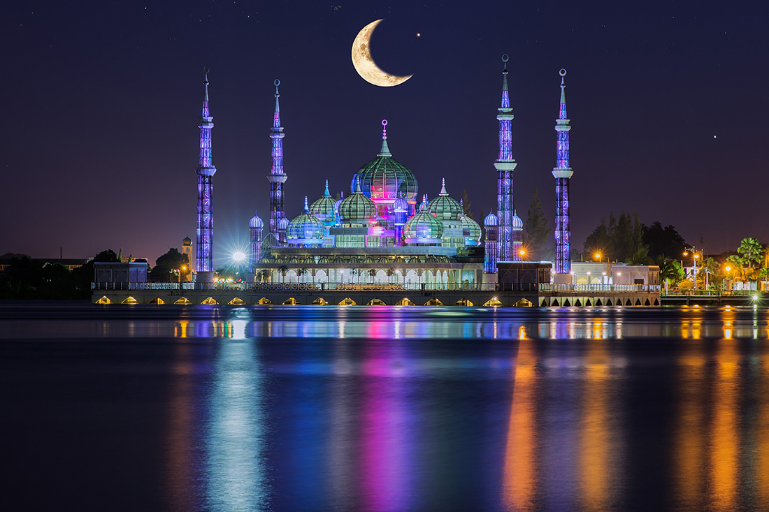 Crystal mosque, Kuala Terengganu, Malaysia