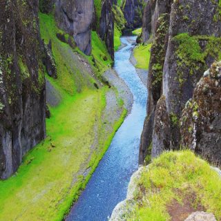 Fjadrargljufur canyon, Iceland